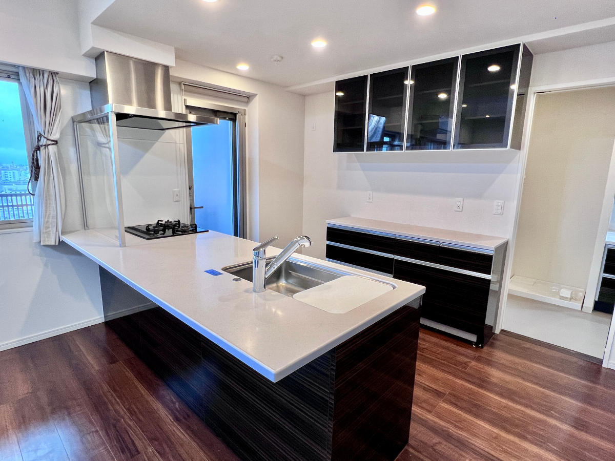 那覇市　おもろまち　ワイズセントラルパークおもろまち　14階最上階角部屋　緑地公園前