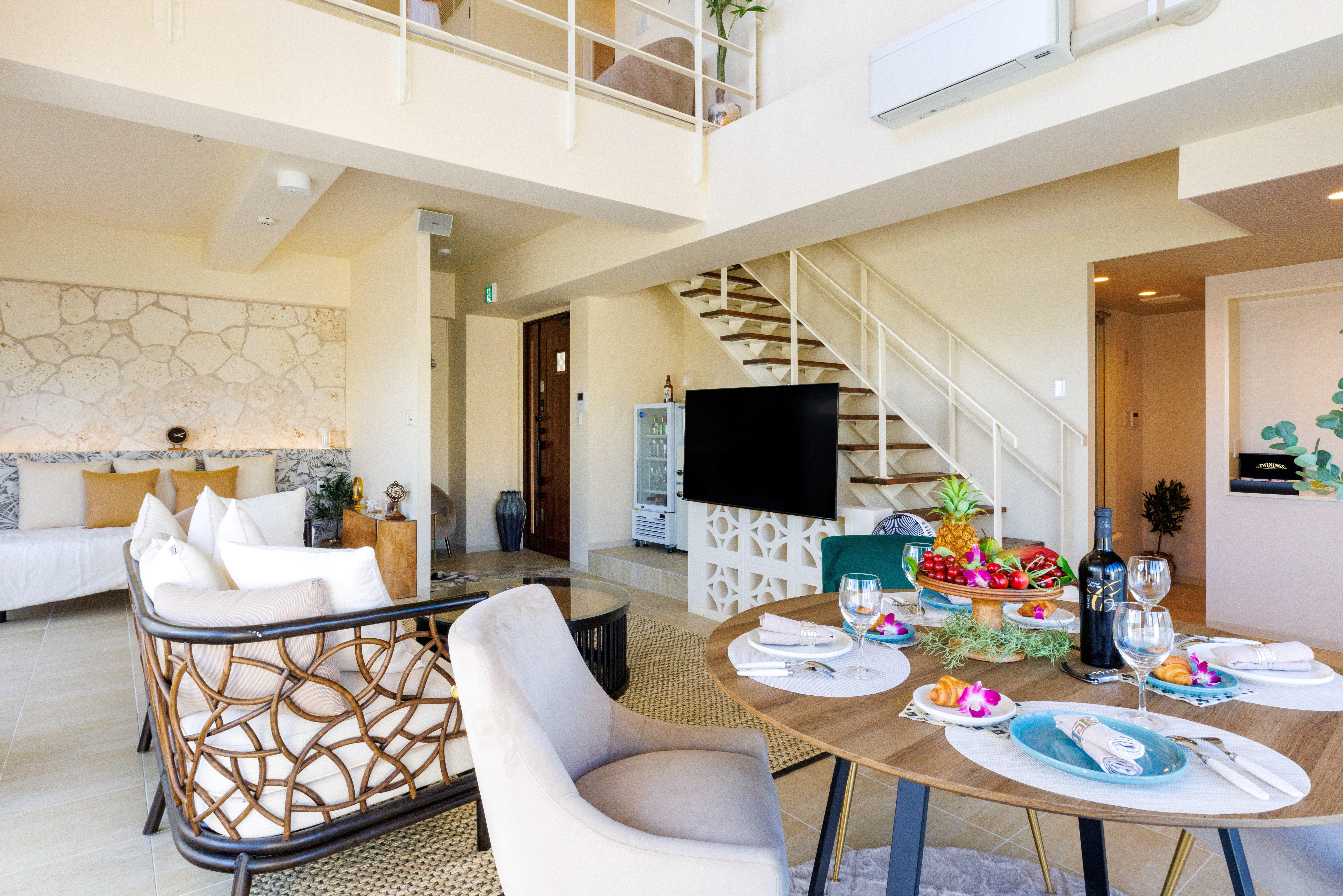 今帰仁村　オーシャンビュー古宇利島　デザイナーズPOOL VILLA 3棟