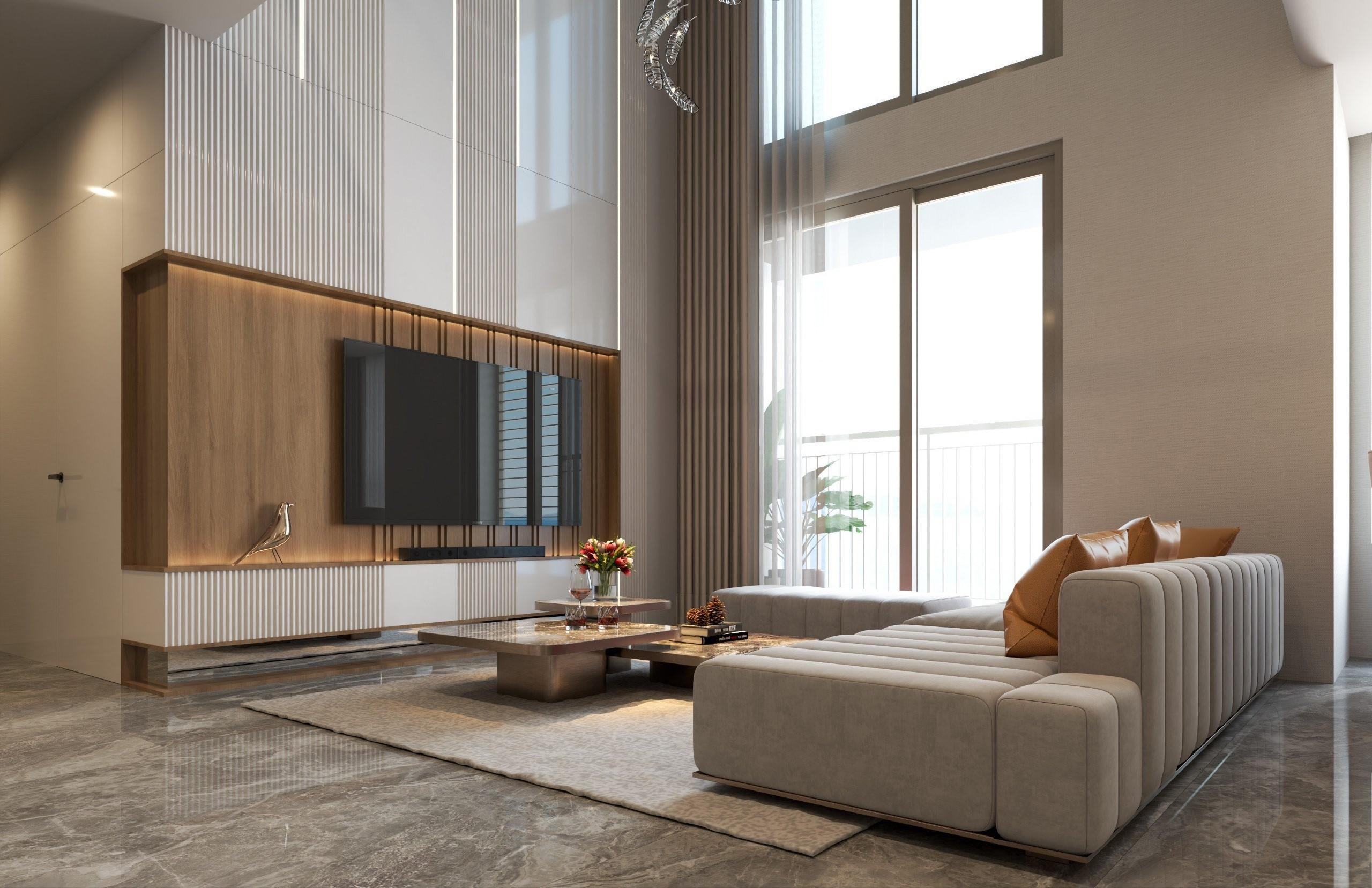 The Sang Da Nang 高層階 5 ベッドルーム デュプレックス